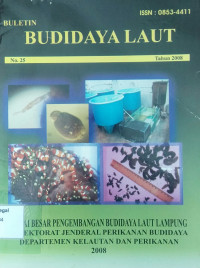 Image of Buletin Budidaya Laut no.25