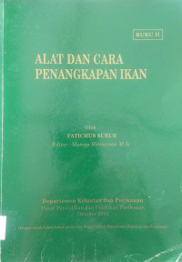 Image of Alat dan cara penangkapan ikan buku 2