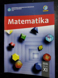 Image of Matematika ; SMA/MA/SMK/MAK kelas XI